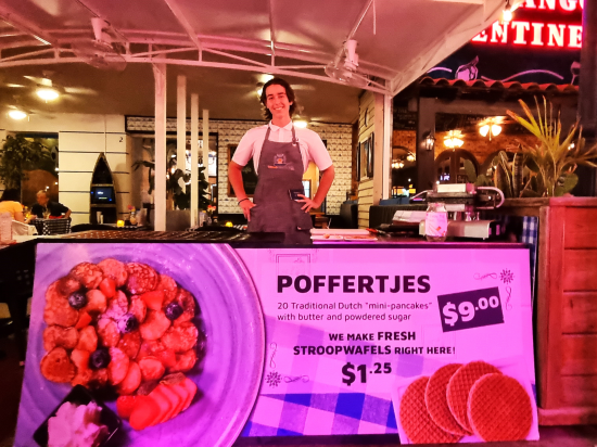 Stroopwafel & Poffertjes Stand