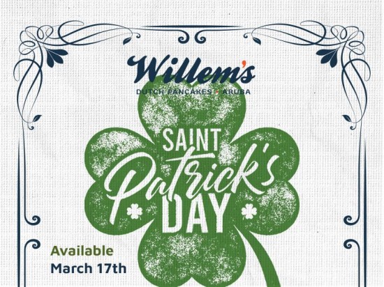 Saint Patrick’s Day Special at Willem's